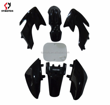 Pit Bike CRF50 Plastics Kit - Black/Red/Yellow/Blue