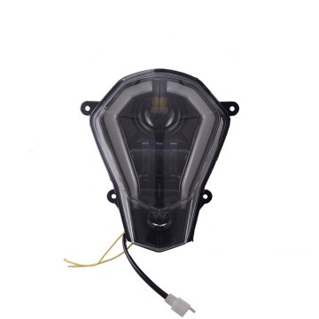 YongJin Black LED Headlight with Turn Signal Replacement for KTM Duke 390 2013-2016