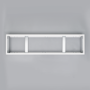 Modern Aluminium LED Panel Surface Mount Bracket Kit - White or Black Frame
