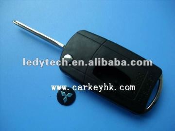 Top quality Mitsubishi flip modified remote key blank flip key case