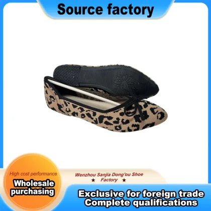 Pointed Toe Fairy Knit Shoes