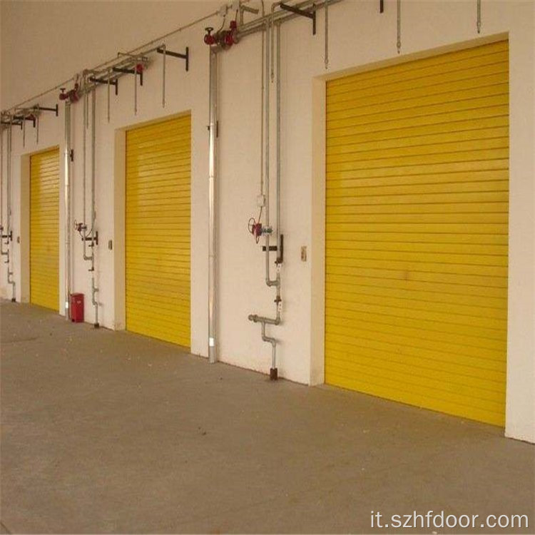 Porta dell'otturatore di rotoli resistenti al fuoco del garage sotterraneo