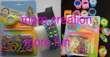 Us Rainbow Loom Bands Loom Watch