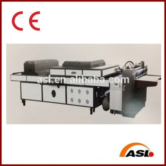 CRHW 1200 CE approved UV coating machinery and varnishing