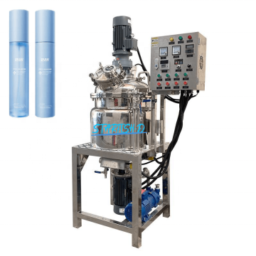 50L 316 Grade Stainless Steel Jacketed Reactor for Skin Lotion