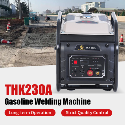 Generador de soldadura de gasolina portátil para construcción