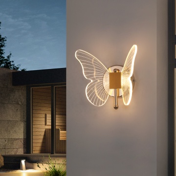 Butterfly Led Wall Lamp - Bedroom & Hotel Wall Decor Light