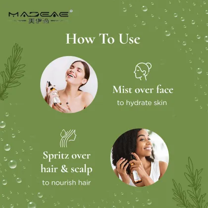 100% Pure Natural Rosemary Hydrosol Rosemary Water Face Hydrosol Floral Water Spray For Skin Carr And Hair Care