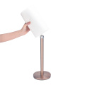 Modern Stand Up Gold Paper Towel Holder