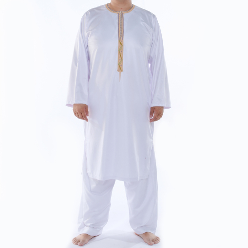 Moyen-Orient Arabe Dubaï Abaya Matière hivernale Thobes