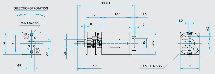 Small Gear Motor