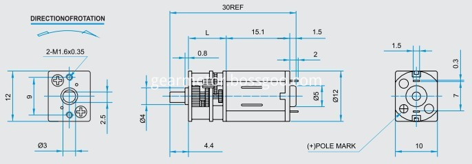 Small Gear Motor