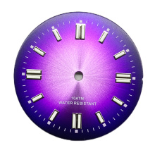 Piezas de reloj de dial de la dial de reloj de diseño de fume