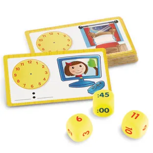 Montessori Sensory Toys: Comprehensive Educational Clock for Kids - Fostering Mathematics, Clocks and Time Understanding through Interactive Play