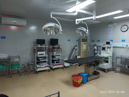 Air conditioner central UVC disinfector