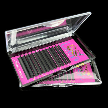 Diy Fluffy False Cluster Lashes Trays Individual Eyelash Volume Lash Extension