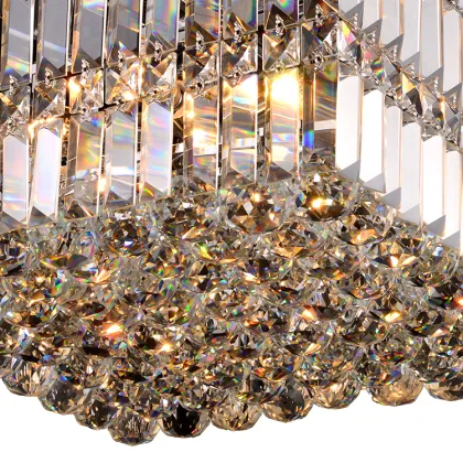 European Style Iron LED Living Room Ceiling Light
