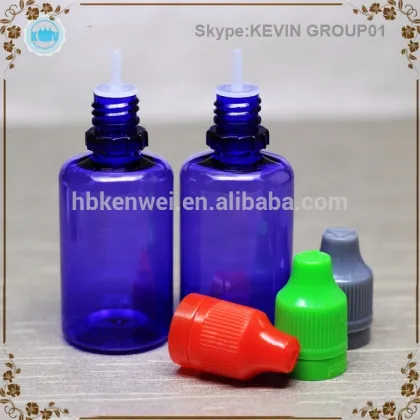 plastic eye dropper glue dropper bottle 30ml PET plastic clear brush cap glue bottle