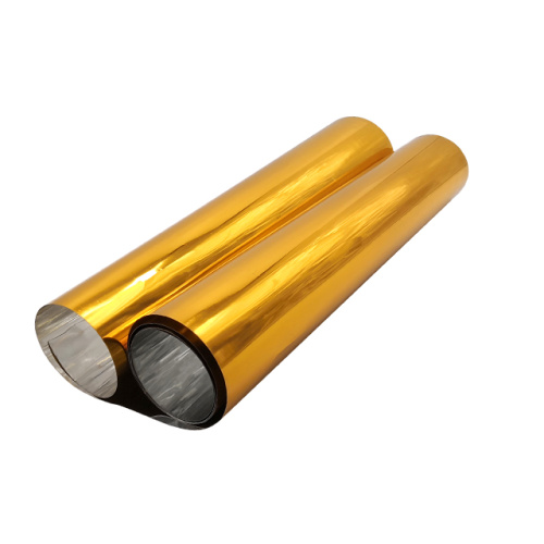 Películas de PVC dorado personalizadas