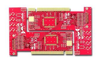 Gold Finger FR4 4 Layer PCB Prototype with ENIG finish , Re
