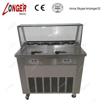 Flat Pan Ice Cream Roller Machine