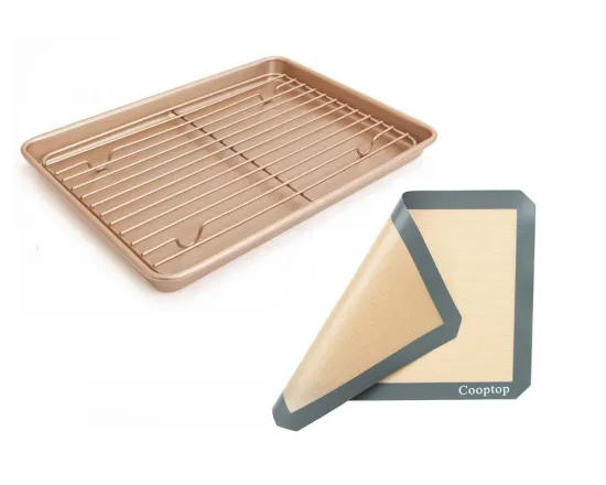 Jelly Roll Pan with Mat and Cooling Rack