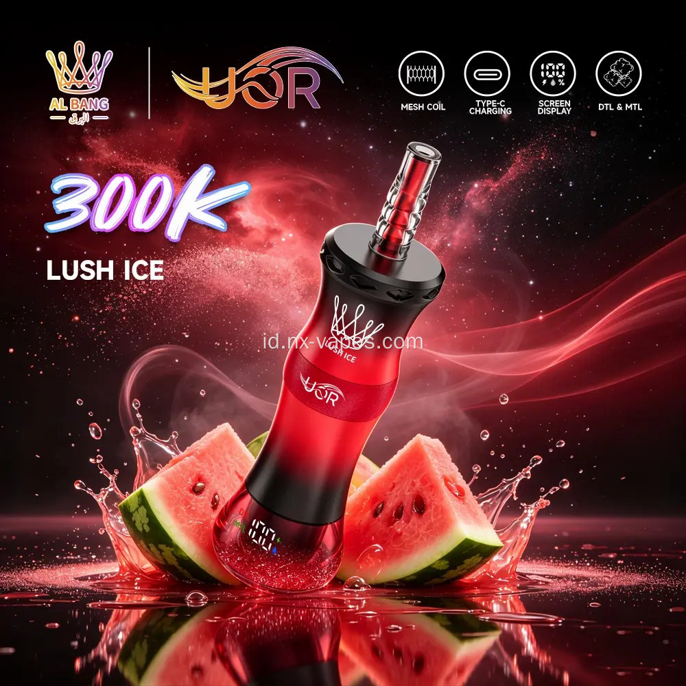 UOR AL Bang 300k puff vape grosir