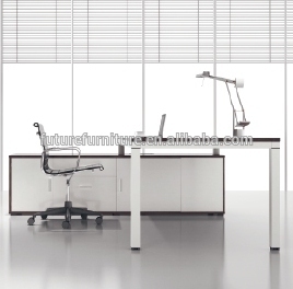2016 Japan Market Aluminium Alloy Frame MDF Desk Table (Hot)