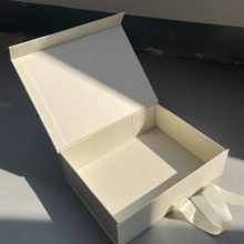 Custom Matte Black Gift Box with Magnetic