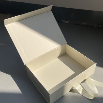 Custom Matte Black Gift Box with Magnetic