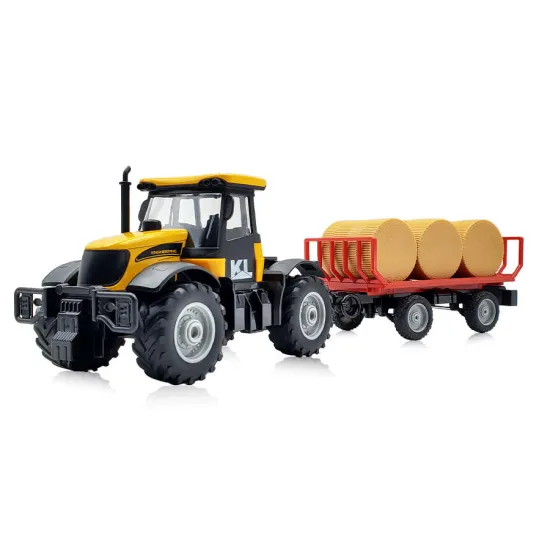 Newest Miniature Farm Series Alloy Car Model: Diecast Farm Tractor Toy for Little Boys