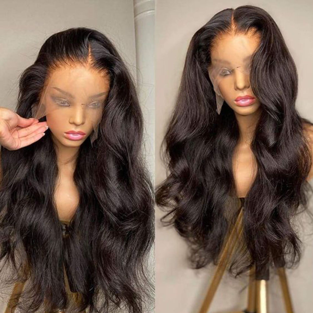 Nywele za mwili wa binadamu wigs gluless wig ya binadamu tayari kuvaa 4x4 hd lace kufungwa wigs mbele kwa wanawake wig brazil wig kuuzwa