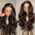 Mmele wave hair guls hair glueless wig ea motho e lokiselitsoeng ho roala basali ba 4x4 hd