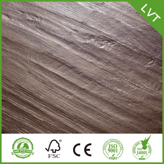 commercial vinyl plank flooring with fiberglass