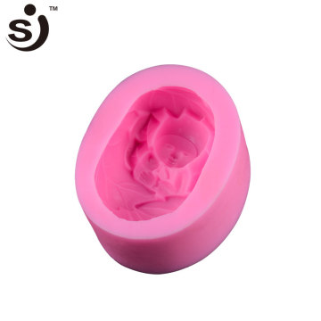 Online China Shop Baby Girl Silicone Soap Mold Handmade For Soap Making