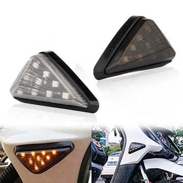 Yamaha Triangle LED Motorcycle Turn Signal Lights 12V Flasher