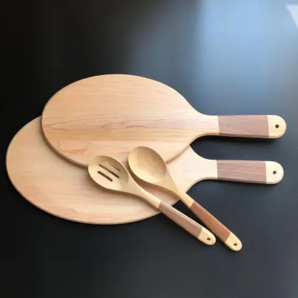 Beech wood large chopping board