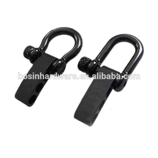Fashion High Quality Metal Wholesale Stainless Steel Stainless Steel Adjustable Shackle With Knurled Screw Pin