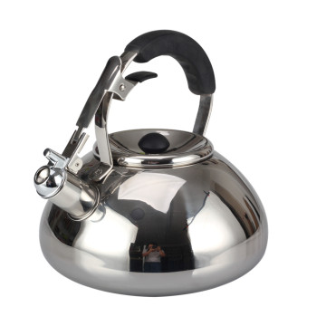 Stainless Steel Silver Mirror Polishing Tea Pot