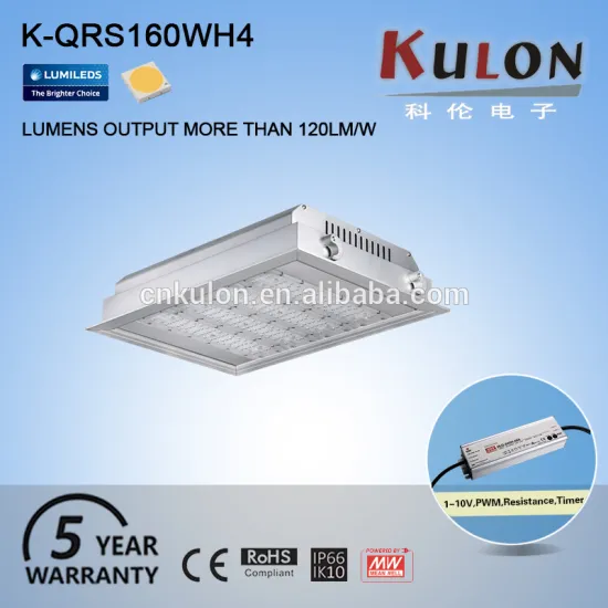 Sample available aluminum waterproof 160w recessed led light