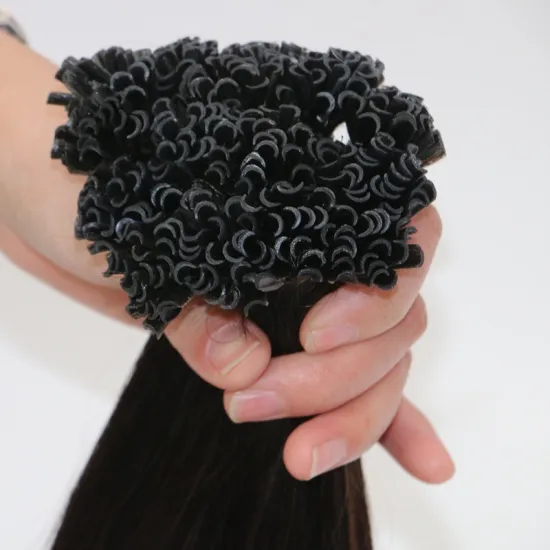 2021 Harmony High Quality U Tip Human Hair Extensions Sale 30" Double Drawn U Tip Hair Extensions Brazilian Hair Keratin