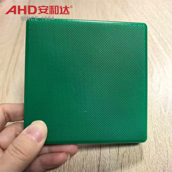 LDPE sheet frosted surface green