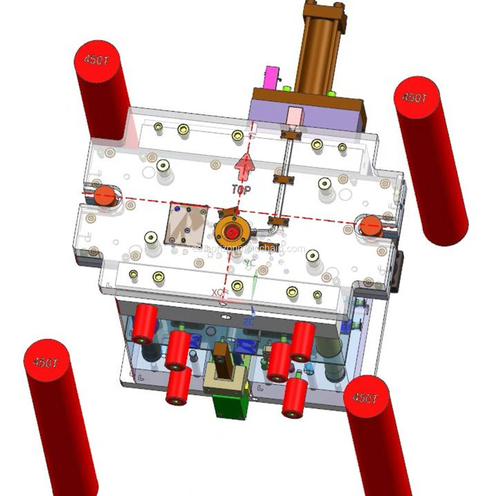 Diseño de moldes de inyección personalizados
