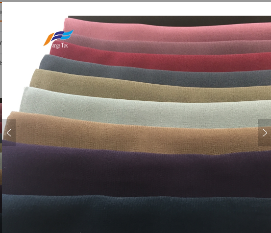 Hot Sale 50D Dyed Yarn Wool Chiffon Fabric 1