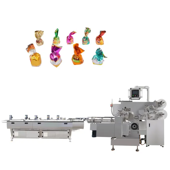 High Speed Top Twist Chocolate Machine with PET Film Wrapping