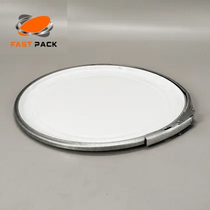 tinplate bottom/lock ring lid for chemical bucket component
