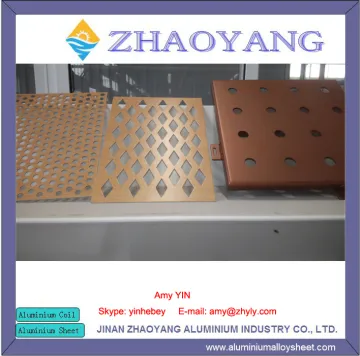 AA1100 1.5mm Perforated aluminum ceiling panels