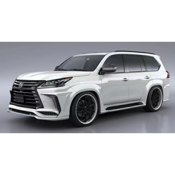 High Quality Car Bumper Body Kit for Lexus LX570 2016-2019 - ARTISAN Small Kit (Front Lip, Rear Diffuser, Exhaust Pipe)