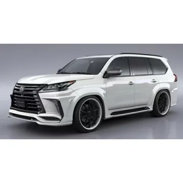 High Quality Car Bumper Body Kit for Lexus LX570 2016-2019 - ARTISAN Small Kit (Front Lip, Rear Diffuser, Exhaust Pipe)