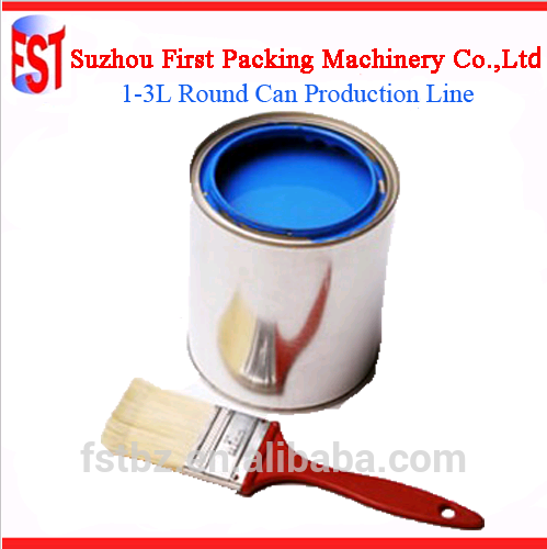 Automatic Tin Can Making Machine For 1-3lit Cans